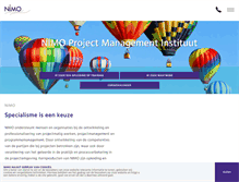 Tablet Screenshot of nimo.nl